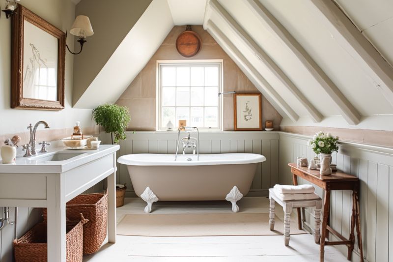 Elegant Clawfoot Bathtub